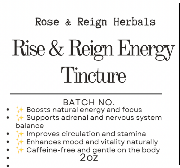 Rise & Reign Energy Tincture