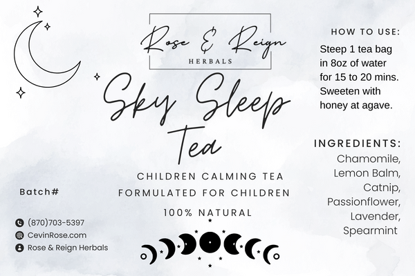 🌙 Sky Sleep Tea – Children’s Calming Tea