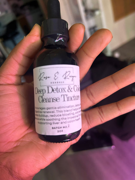 Deep Detox & Colon Cleanse tincture 1oz